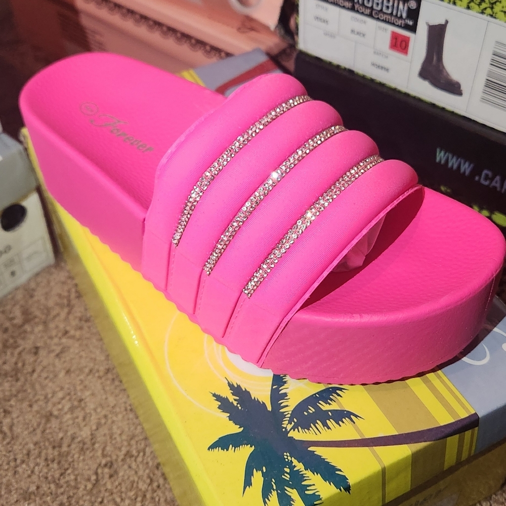 Hot Pink Sandal